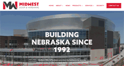Desktop Screenshot of midwestdoor.net