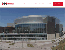 Tablet Screenshot of midwestdoor.net